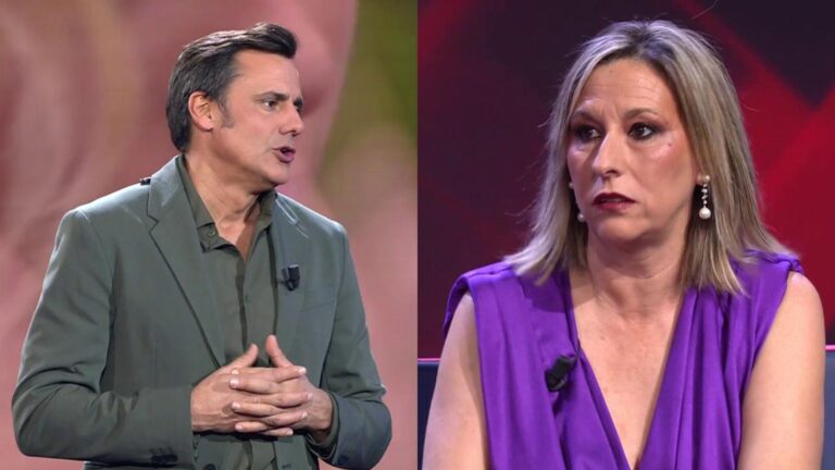 Ion Aramendi attire l'attention sur la mère de Violeta en direct