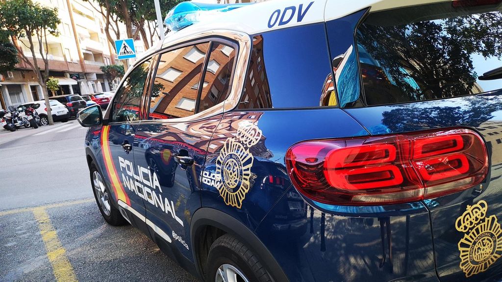 Un véhicule de la Police Nationale
