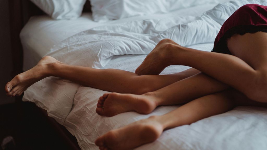 Ils étudient comment le cerveau interfère avec le sexe des femmes. photo de stock