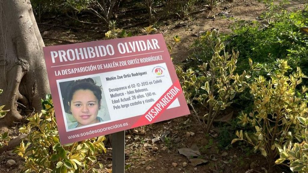 Ils détruisent la plaque à la mémoire de Malén Ortiz à l'occasion du onzième anniversaire de sa disparition à Majorque