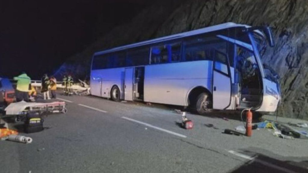 Un bus s'est écrasé en France