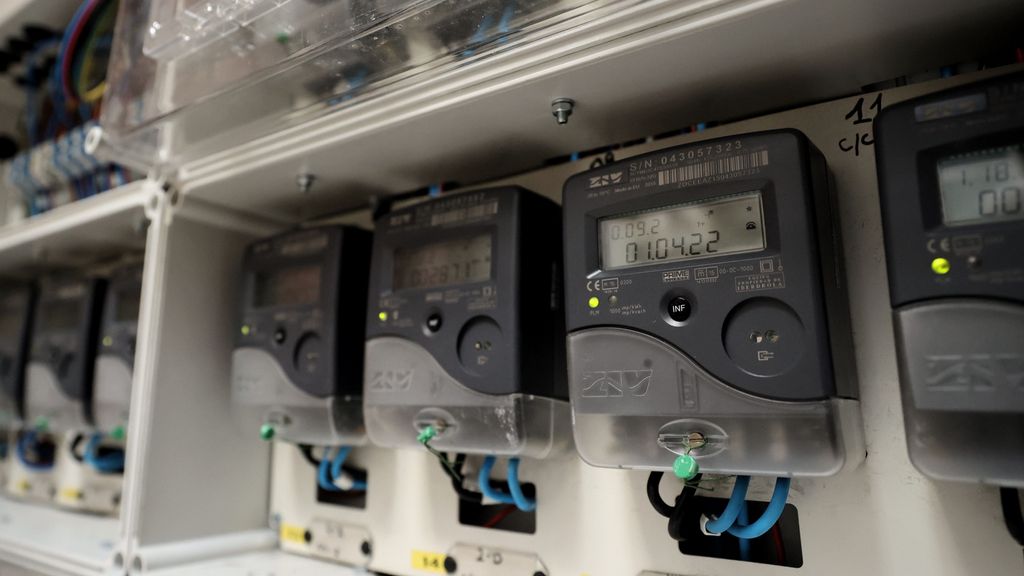 Compteurs d'électricité dans un immeuble