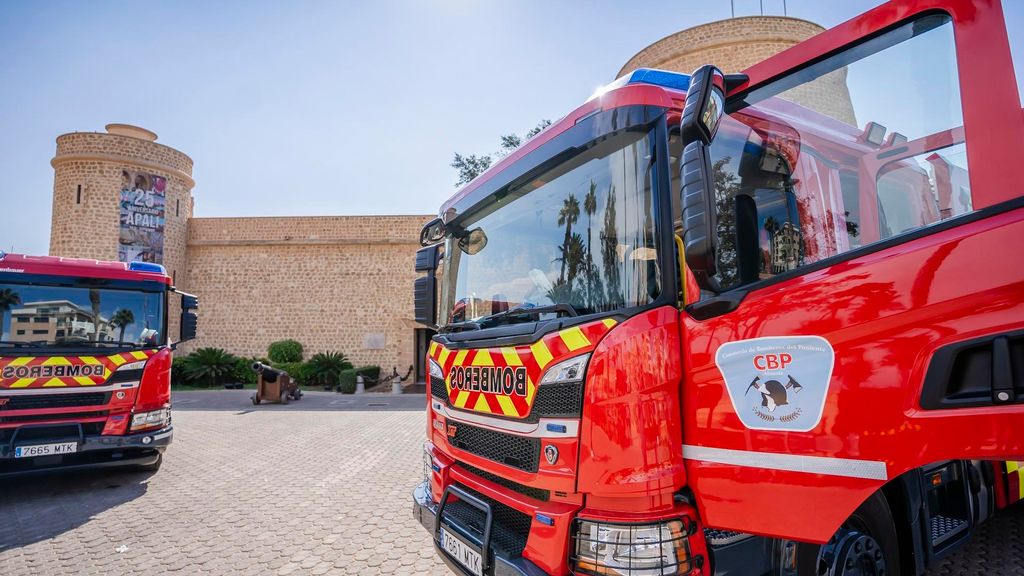 Archive - Véhicules de première intervention des pompiers de l'ouest d'Almeria