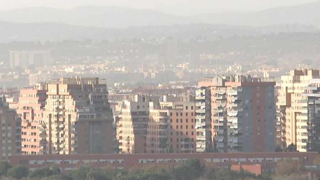 Poussière en suspension ce mardi à Valence