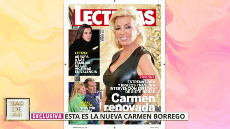 Carmen Borrego : sa nouvelle image après un investissement esthétique