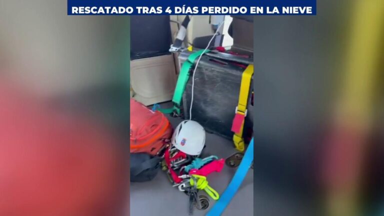 Le jeune alpiniste disparu dans les Picos de Europa est retrouvé vivant