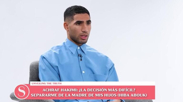 Achraf Hakimi pleure dans une interview en parlant de sa séparation d'avec Hiba Abouk : « J'ai accepté des choses que je n'aurais pas dû accepter »