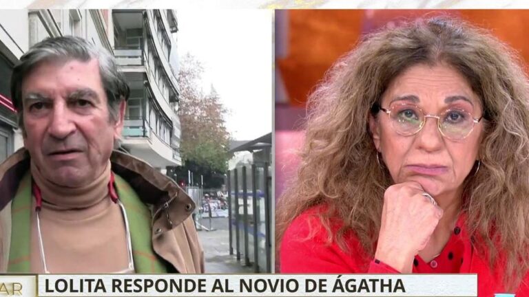 La réponse énergique de Lolita au petit ami d'Ágatha Ruiz de la Prada