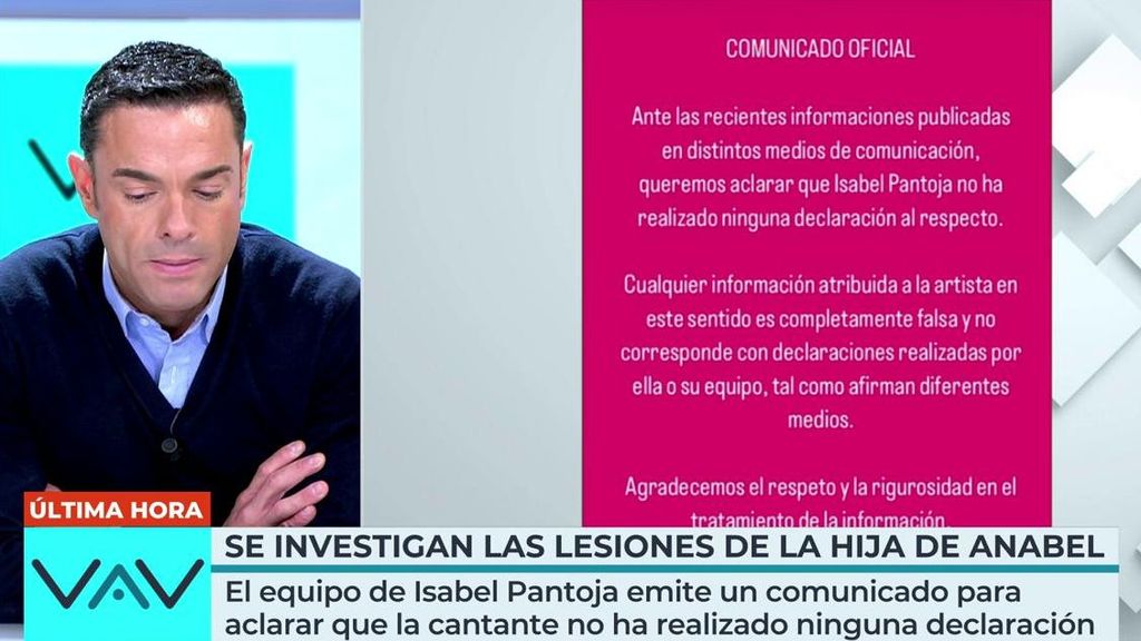 Isabel Pantoja nie avoir parlé d'une enquête judiciaire à sa nièce: "Toute information attribuée à l'artiste est fausse"