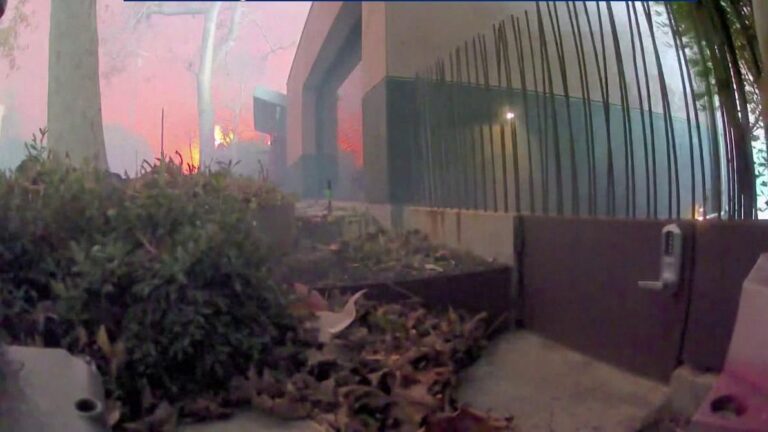 C'est la maison qui a résisté à la « tempête de feu » à Los Angeles