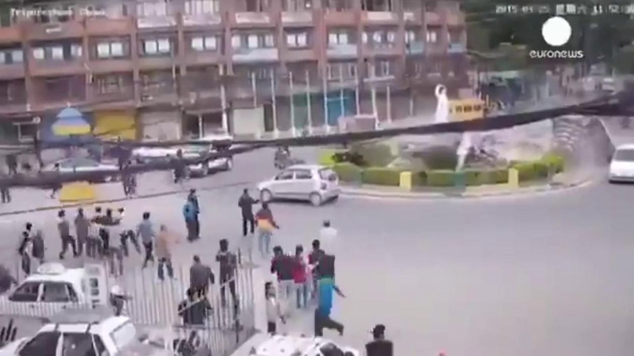 Un fuerte terremoto sacude la región de Tíbet, en China