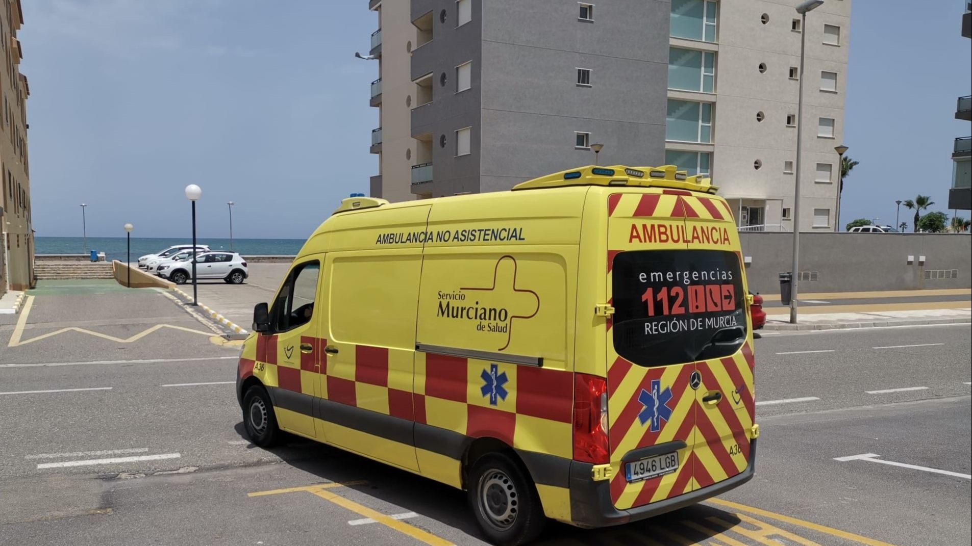 Ambulancia de la Región de Murcia.