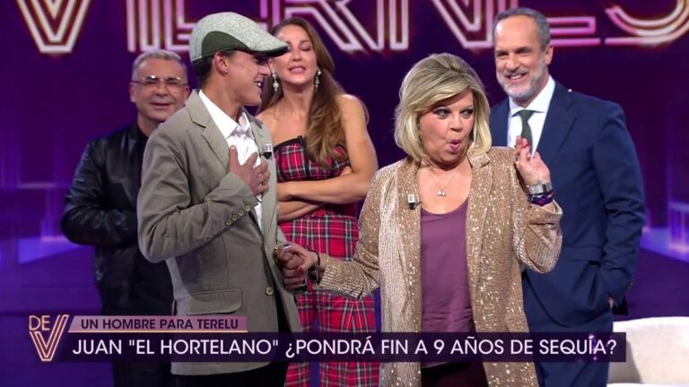 Jorge Javier Vázquez fait Celestino entre Terelu Campos et Juan 'El Hortelano': « ça sent très bon »