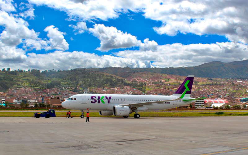 Sky Airline suspend Jauja pendant deux jours