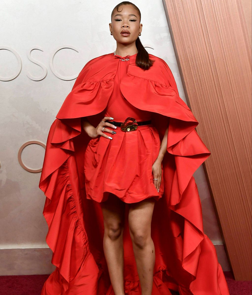 Storm Reid sur le tapis rouge des Oscars 2025