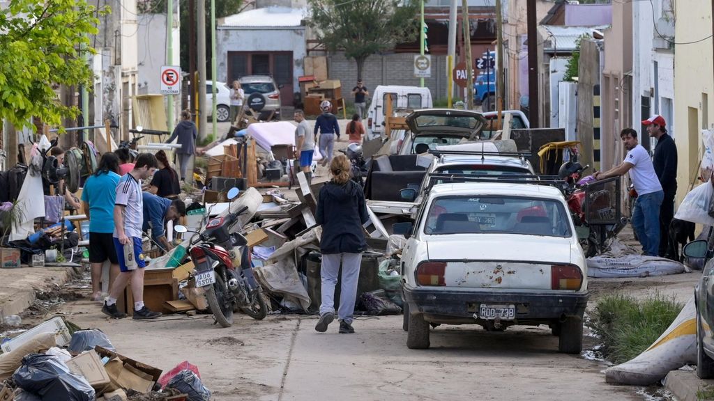Image des rues de Bahía Blanca ces jours-ci