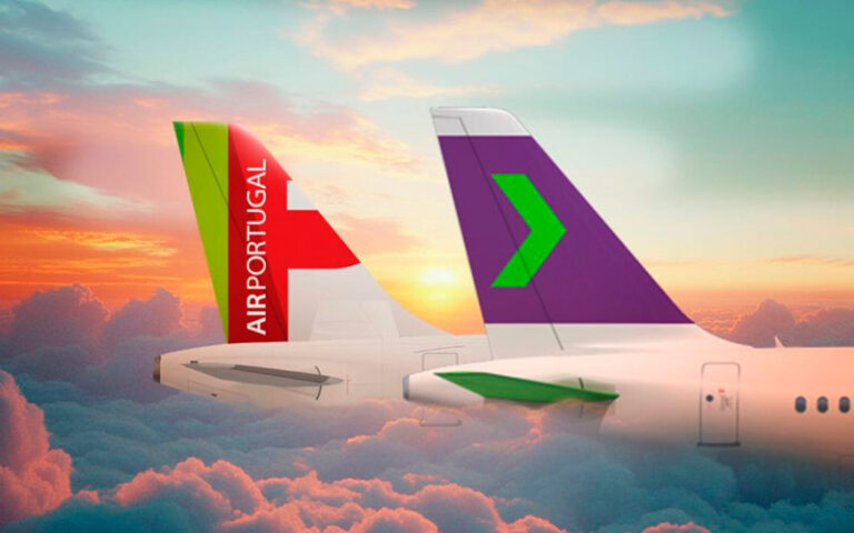 Sky Airline and Tap Air Portugal Sign Interlinear Accord