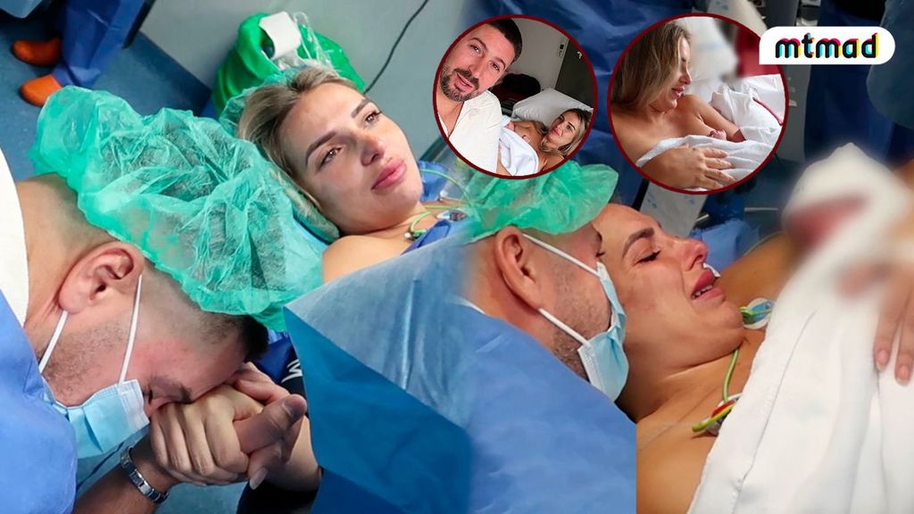 La naissance de Patricia Pérez, exclusivement: donne naissance à son fils Rio par césarienne