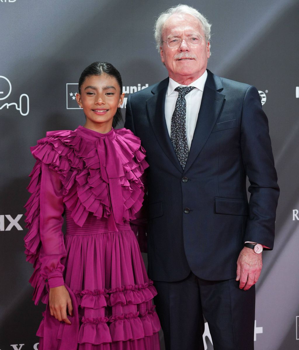 Frida Sofía Cruz et Alberto Barrera au Platinum Awards 2025