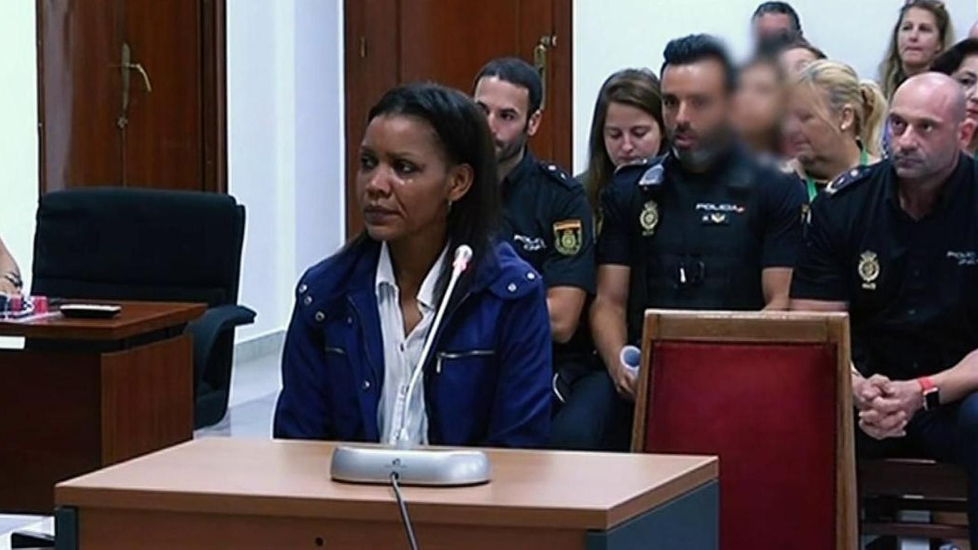 La novia de Ana Julia Quezada estuvo presente en el juicio por el asesinato del niño Gabriel en 2019: las imágenes en el juzgado