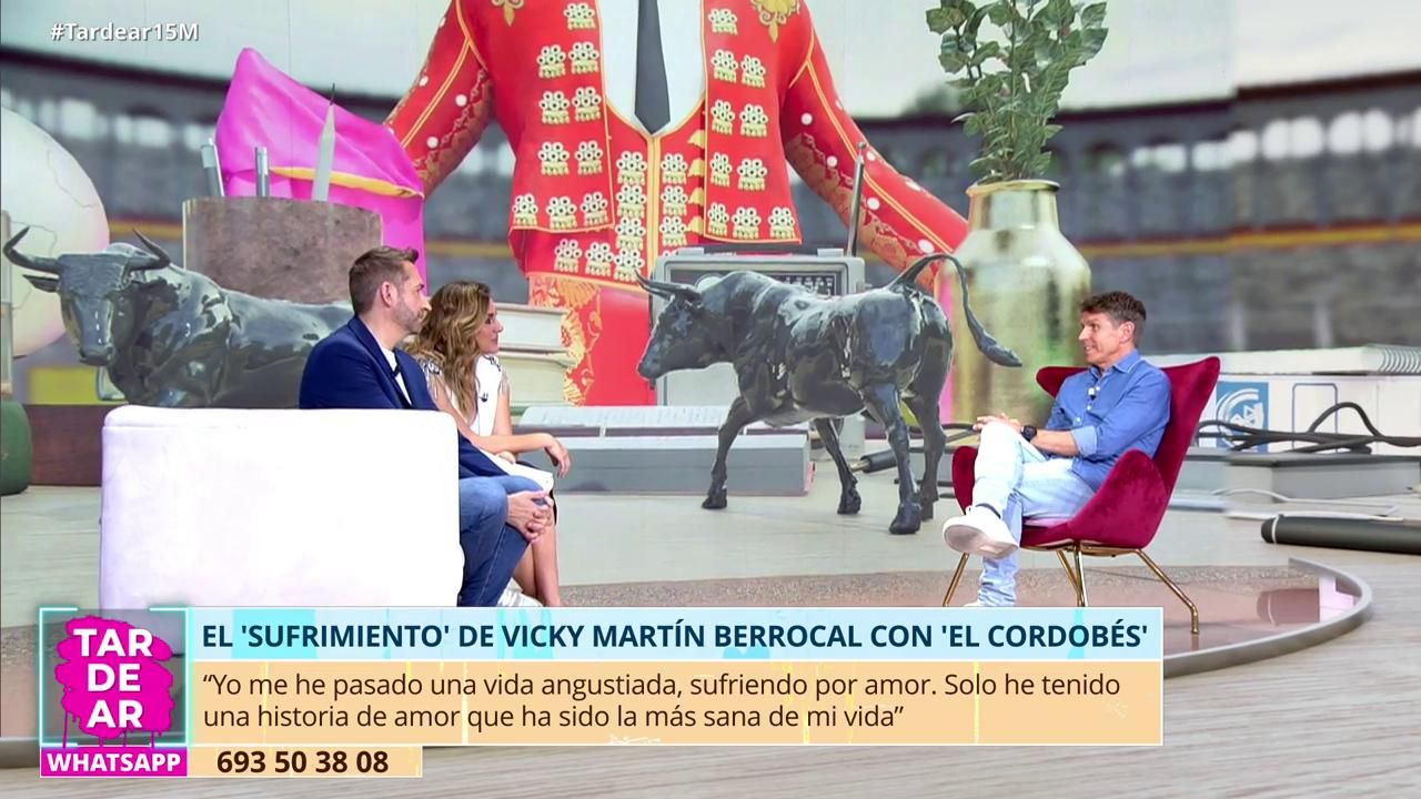 `` El Cordobés '' parle de sa pause avec Vicky Martín Berrocal