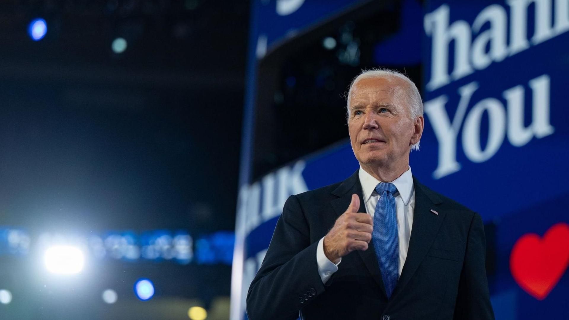 Joe Biden, président des États-Unis, à la Convention démocratique nationale