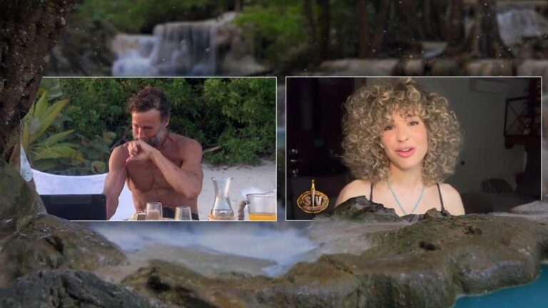 Álvaro Escassi's Tears in Survivors Avant le message de son partenaire, Sheila Casas