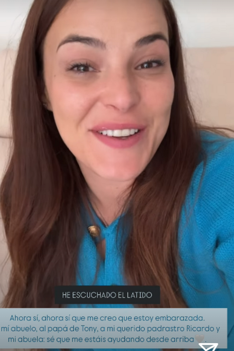 Marta partage sa réaction après avoir vu la première échographie de sa grossesse