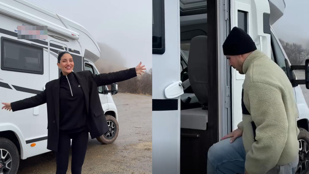 Tania Medina et Alejandro Nieto ouvrent les portes de leur camping-car de luxe