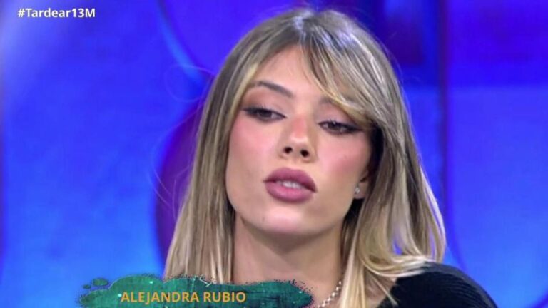 Audios secrètes d'Alejandra Rubio où son désaccord est clairement avec son tante