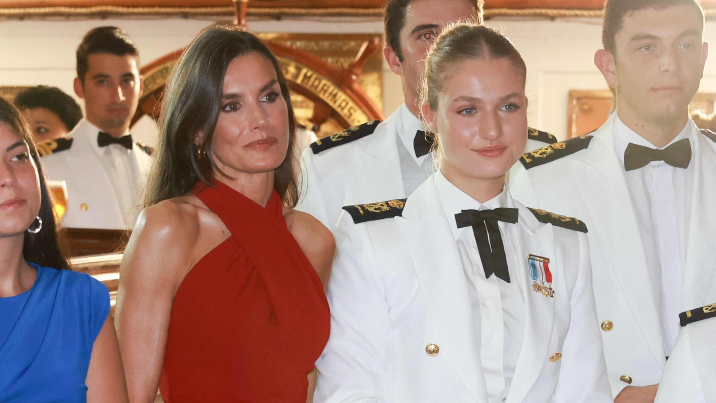 La reine Letizia et la princesse Leonor éblouissent à la réception d'Elcano à son arrêt au Panama