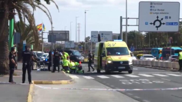 Essayez de voler un chauffeur de taxi et décède par la police de Gran Canaria