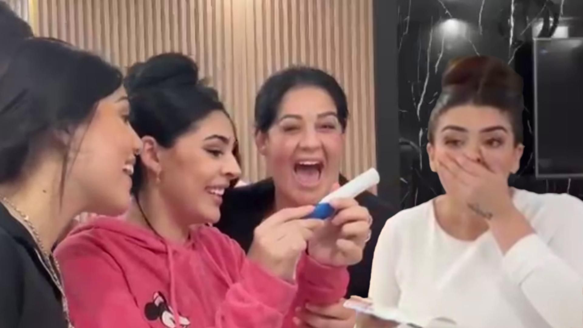La réaction de Rebe, Susi Jiménez, Graciela et Marisol au test positif ma grossesse par la saison 1 de la saison 1 REBE 2