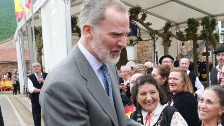 La réaction du roi Felipe après qu'une femme a demandé une faveur à Palencia
