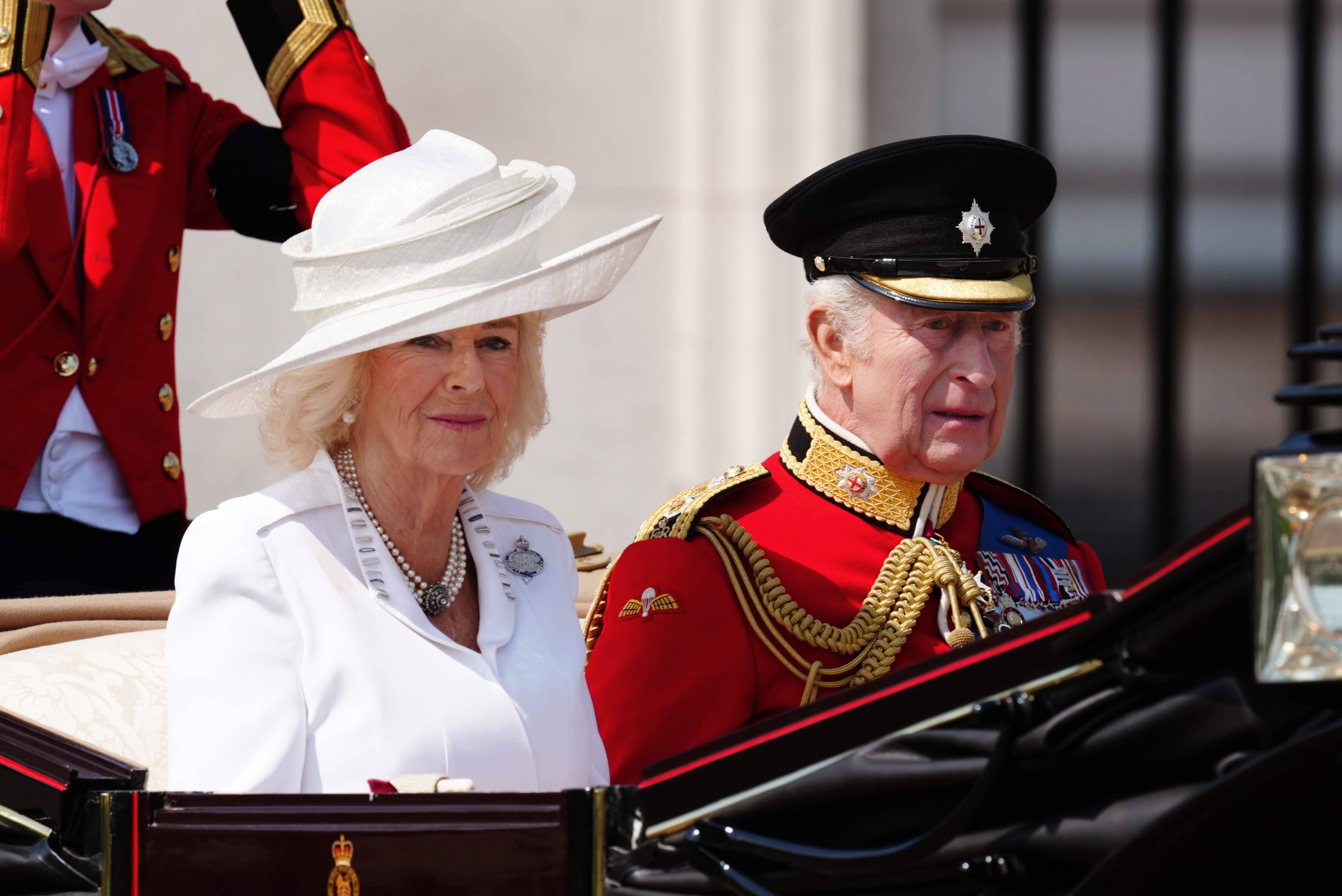 King Carlos III et reine Camila
