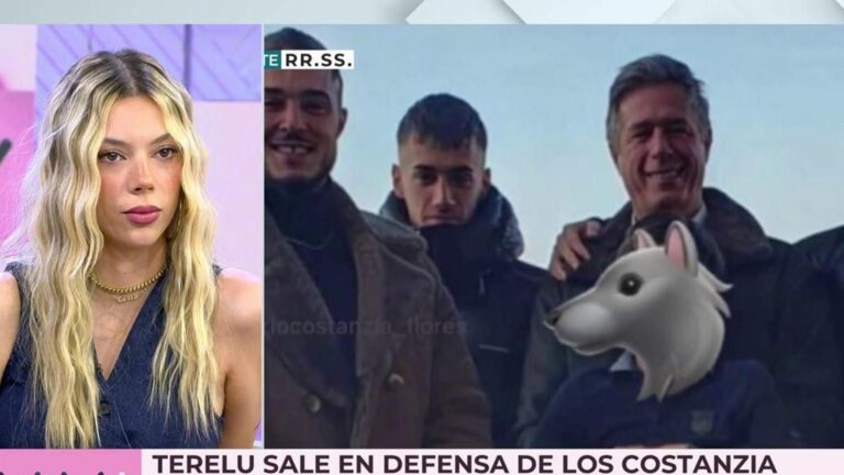 Alejandra Rubio réagit aux controverses de la Costanzia: « Les problèmes de mes-laws sont … »
