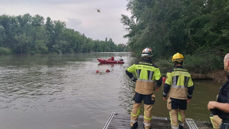 Ils trouvent le jeune homme disparu mort à Pisuerga à Valladolid