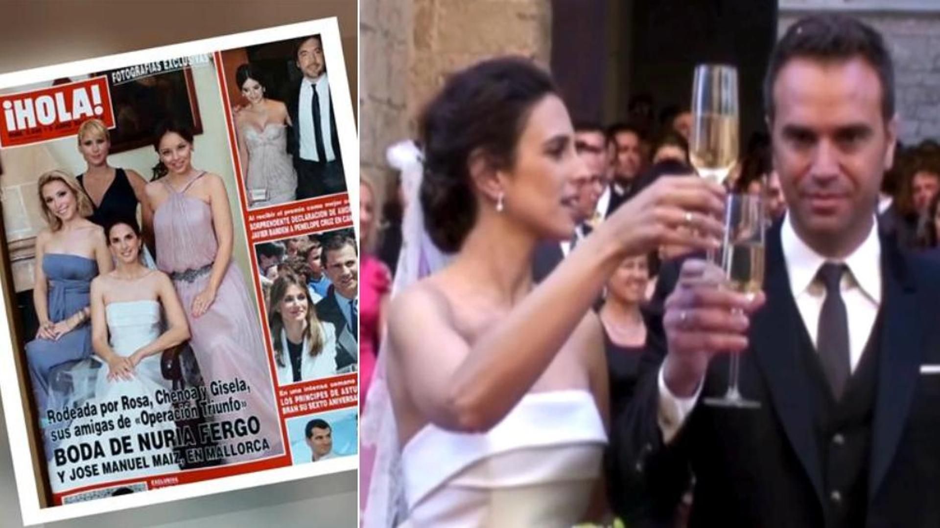 C'était le mariage de Nuria Fergó et José Manuel Corn: "Ce n'était pas le lien de mes rêves"