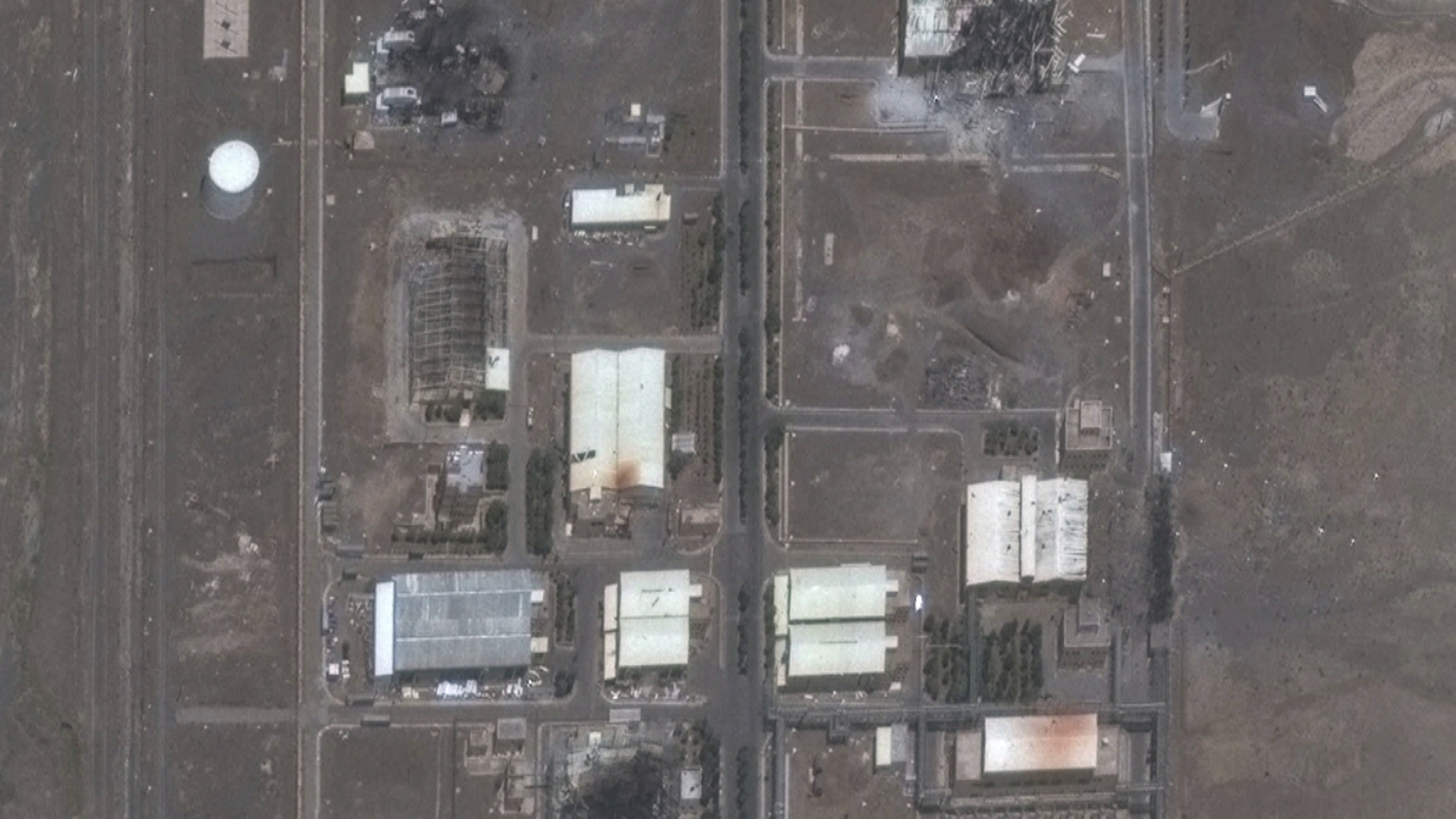 US Bombardes Les installations nucléaires iraniennes d'Isfahán, Natanz et Fordo