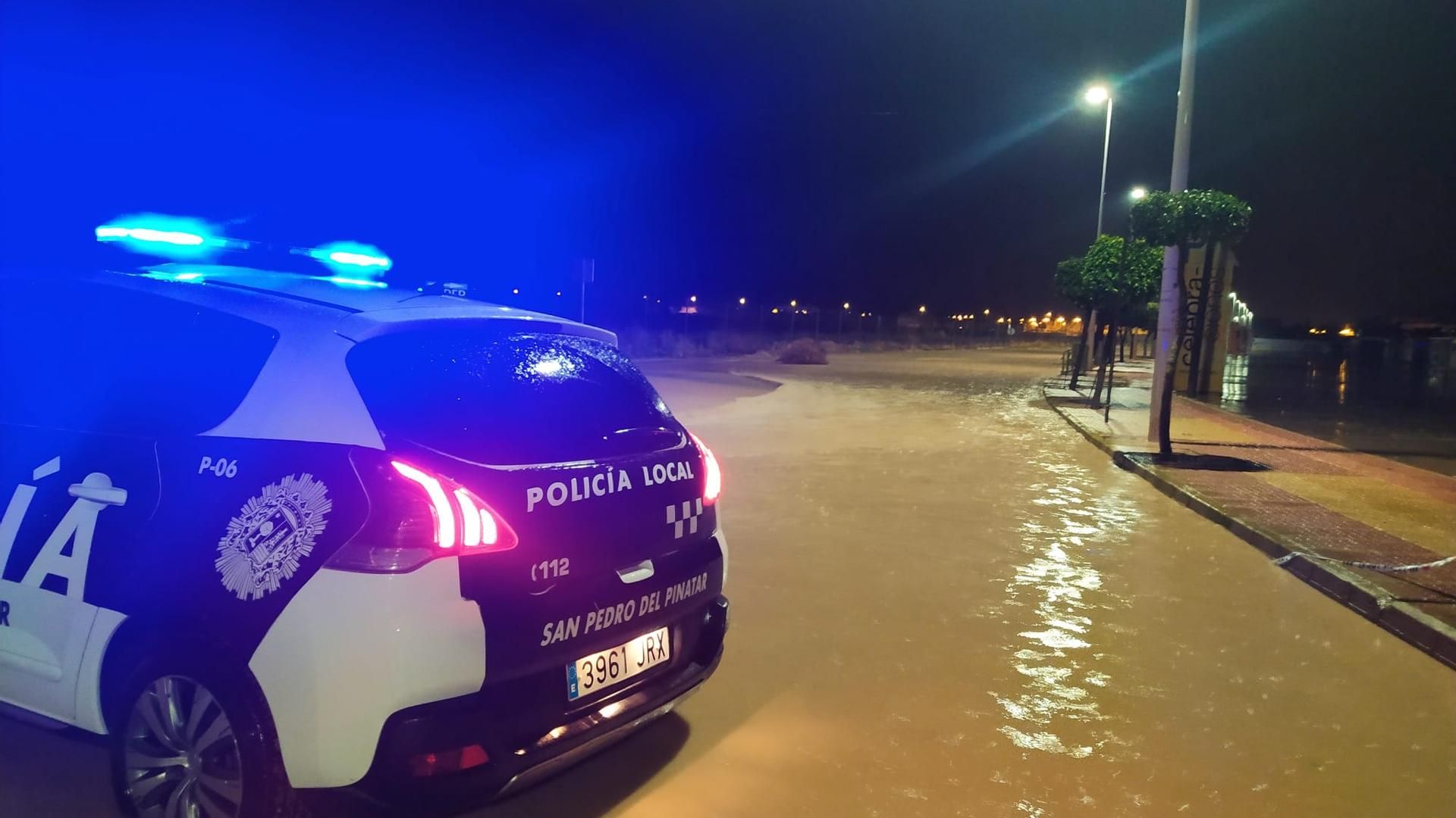 Vehículo de la Policía Local de San Pedro del Pinatar, Murcia