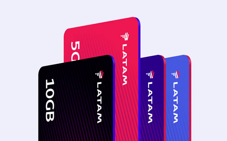 Latam Airlines propose ESIM pour le service de voyage