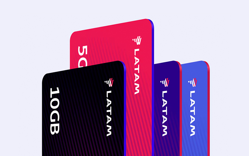 Latam Airlines propose ESIM pour le service de voyage