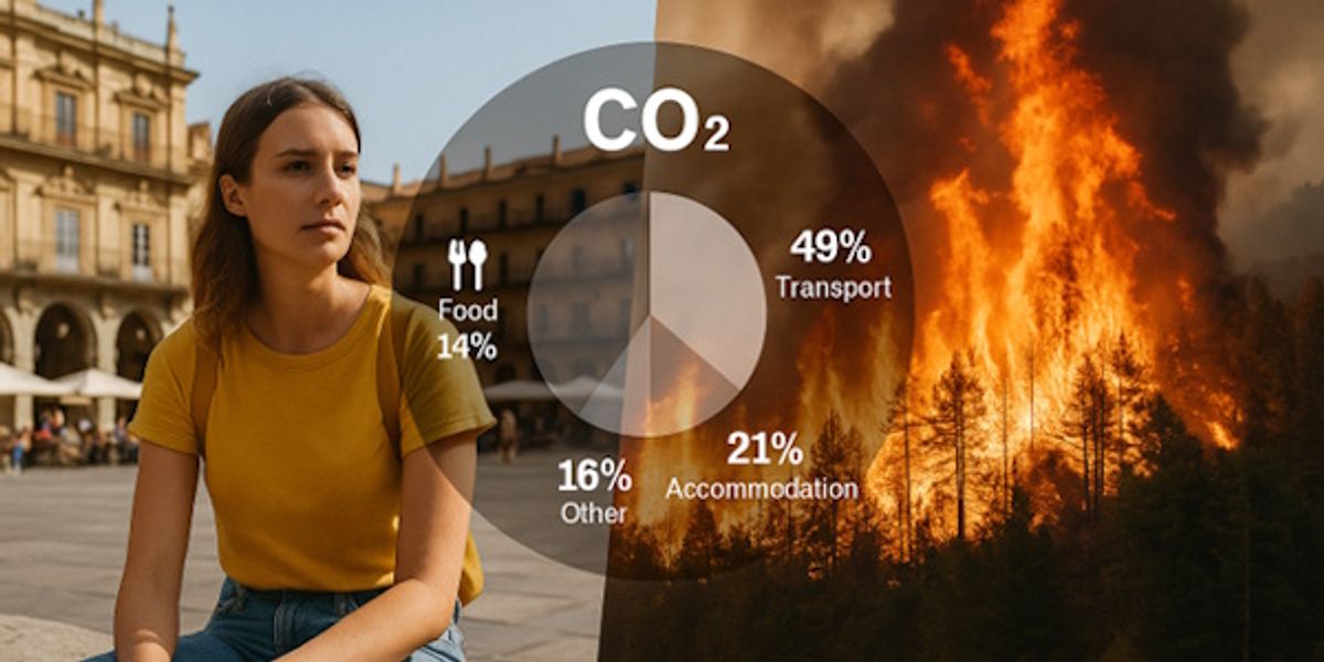 Le coût du climat caché de la réservation de voyages - et comment le réparer