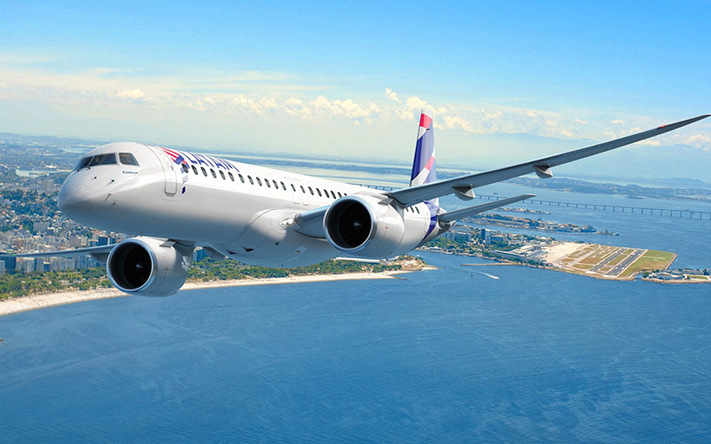 Latam étend sa flotte avec 74 avions Embraer pour les routes en Amérique du Sud
