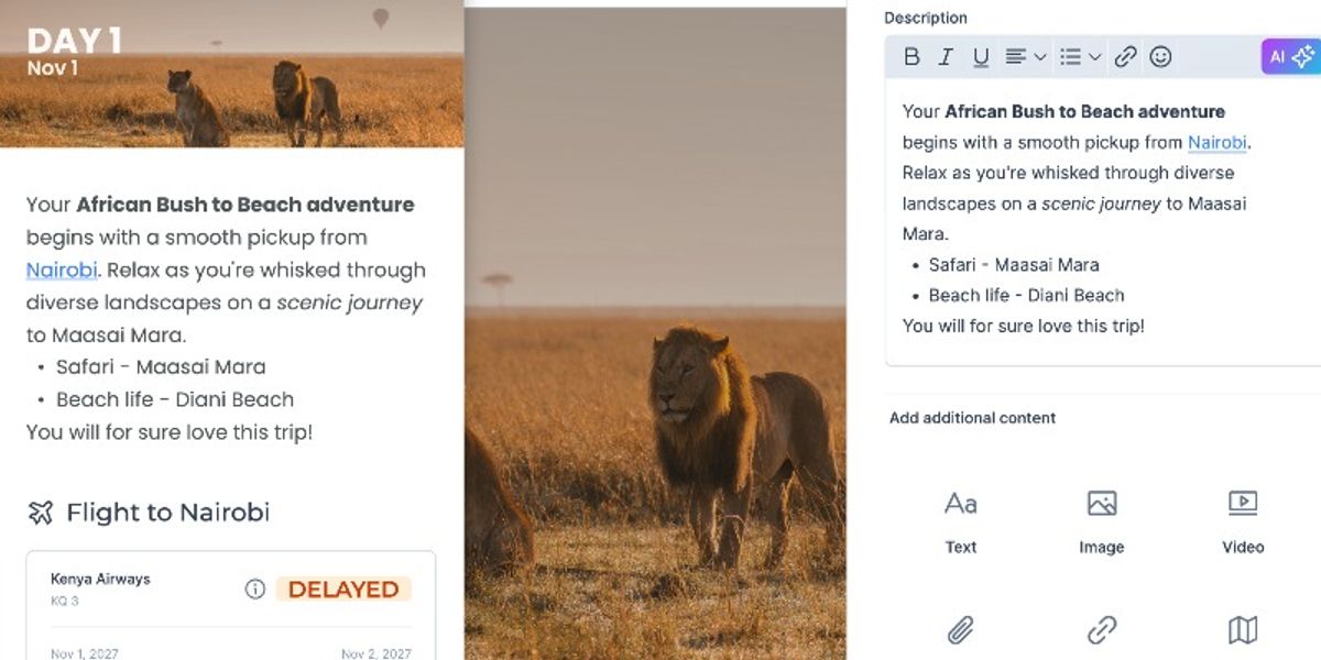 Wetravel atterrit 92 millions de dollars pour développer des outils d'IA pour les opérateurs de voyage de plusieurs jours