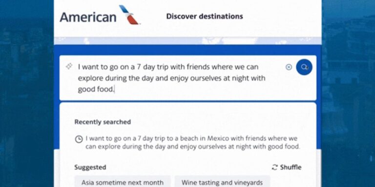 American Airlines lance un outil gen AI