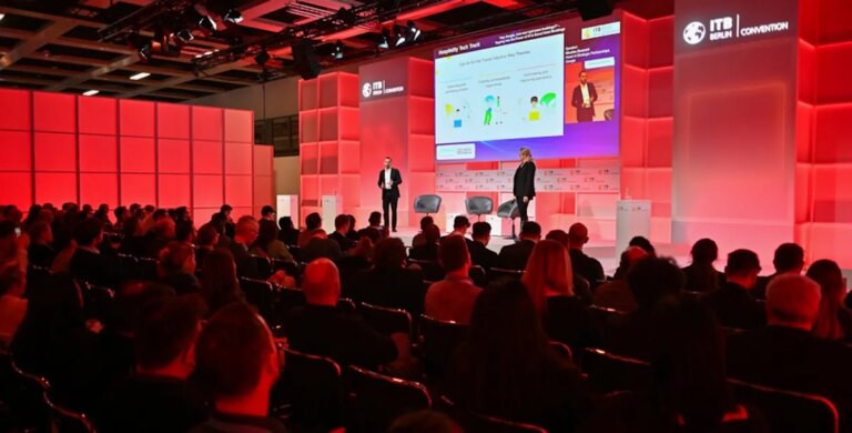 Travel Tech à l&rsquo;ITB Berlin 2026 : les pistes et voix clés qui façonnent l&rsquo;avenir du voyage