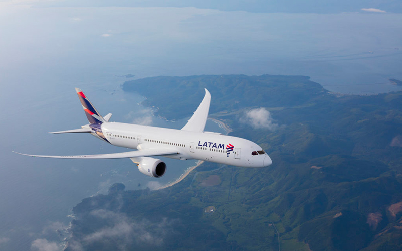 LATAM intègre le Wi-Fi sur les vols long-courriers