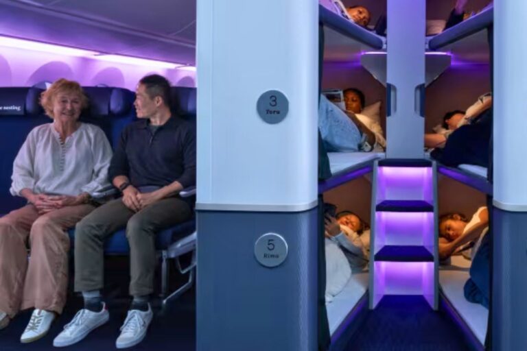 Cette compagnie aérienne prévoit d&rsquo;ajouter des lits superposés pour les vols commerciaux