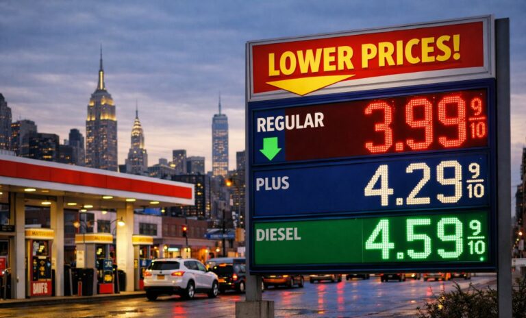 Le gaz de New York pourrait tomber en dessous de 4 dollars en quelques jours
